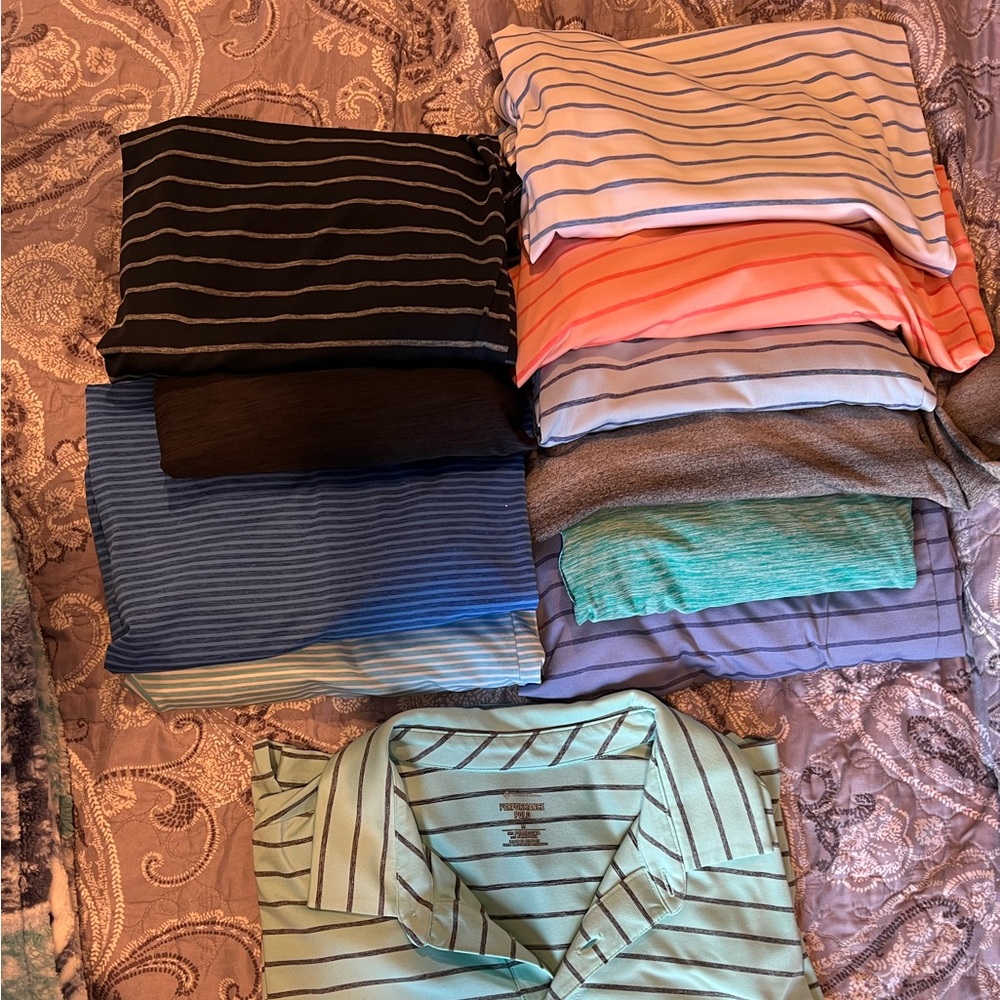 Lot of men’s polos